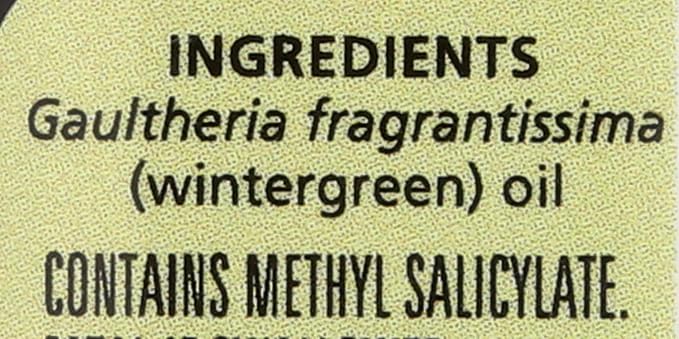 Aura Cacia Wintergreen Essential Oil, 0.5 FZ