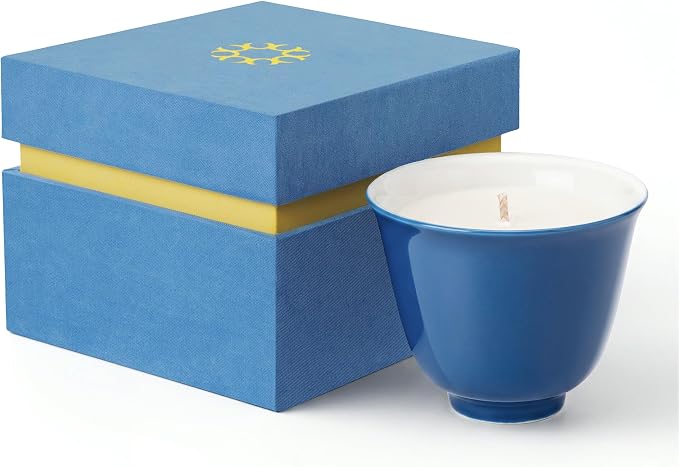 My Cup Pure Grace Luxury Scented Candle, Soy Wax Blend, Hand Poured Tea Inspired Home Fragrance in Reusable Porcelain Vessel, Gifts for Women, 6 oz