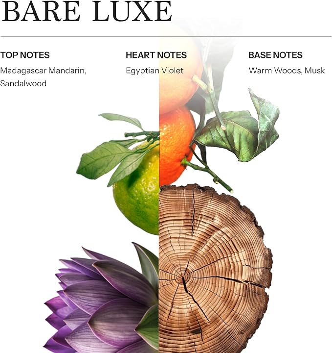 Bare Luxe Hotel Diffuser Oil, 100ml, 3.38 oz Aroma Oil, Scent Inspired by Victoria’s Secret Bare Fragrance, Aromatherapy Refill Fragrance for Waterless Cold Air Diffusers, Home, Office, Hotel