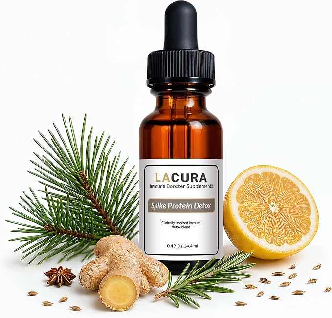 Lacura Spike Detox Organic Essential Oil Blend – Aromatherapy with Pine Needle, Star Anise, Ginger, Rosemary, Carrot Seed & Lemon – USDA Organic, 15 ml for Home Wellness & Relaxation