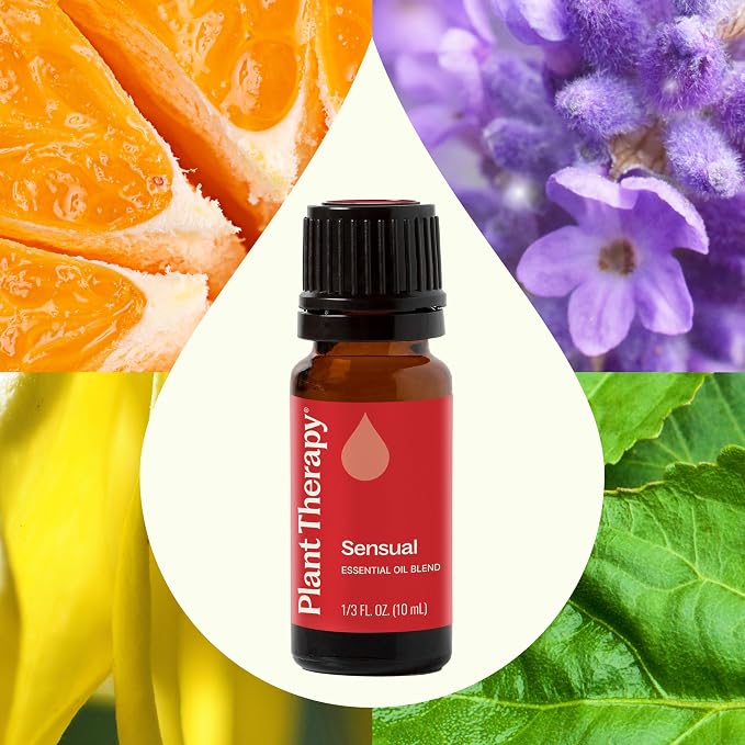 Plant Theapy Sensual Essential Oil Blend 10 mL (1/3 oz) 100% Pure, Undiluted, Natural Aromatherapy, for Couples, Romantic, Massage, Desire