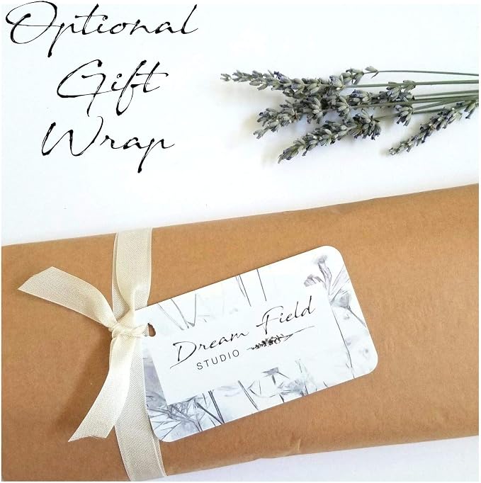 Herbal Dream Sachet for Restful Sleep – Handmade Dream Pillow with Herbs, Blend of Lavender, Chamomile & Hops | Peaceful Nighttime Relaxation Gift - Blue French Floral