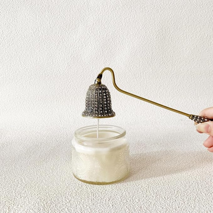 Candle Snuffer, Unique Candle Extinguisher Snuffer, Decorative Candle Extinguisher Metal Candle Tool