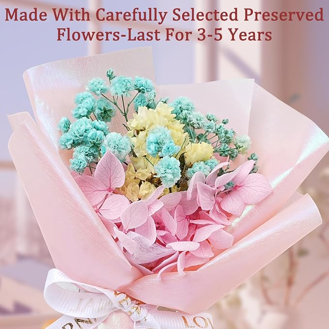 Small Bouquet Car Air Freshener Vent Clips Mini Fresh Flower Bouquet Air Conditioning Outlet Perfume Clip Decoration Essential Oil Diffuser Vent Clip Auto Interior Accessories for Car Decor