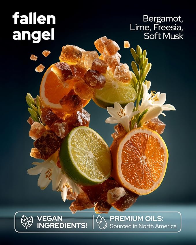 Vilicci Fallen Angel Car Air Freshener – Long Lasting Car Diffuser | Vegan & Cruelty-Free Oil Ingredients | Refreshing & Odor Eliminating Car Perfume | Lasts up to 120 Days
