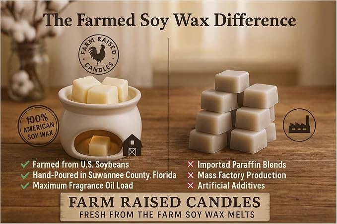 USA Grown Soy Wax Melts - Fall - Bakery Variety Packs – 5 Pack, 16oz Total – Wax Melt Warmer Scents – (Pumpkin Patch Variety Pack)