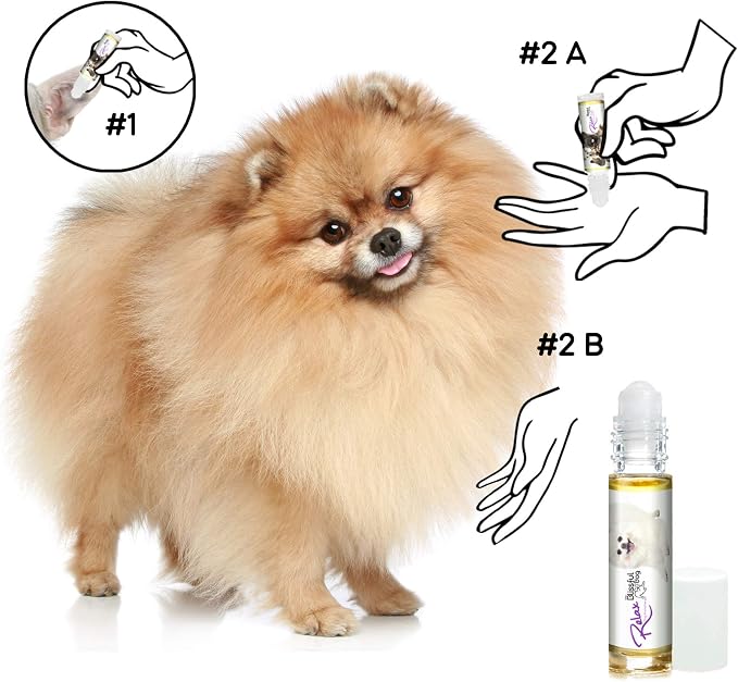 The Blissful Dog Pomeranian Relax Roll-ON Aromatherapy for Dogs - Anxiety Relief for Dogs