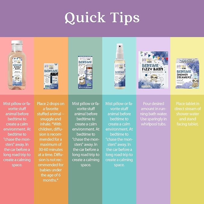 Aura Cacia Kids Bedtime Aromatherapy Roll-On, 0.31 FZ
