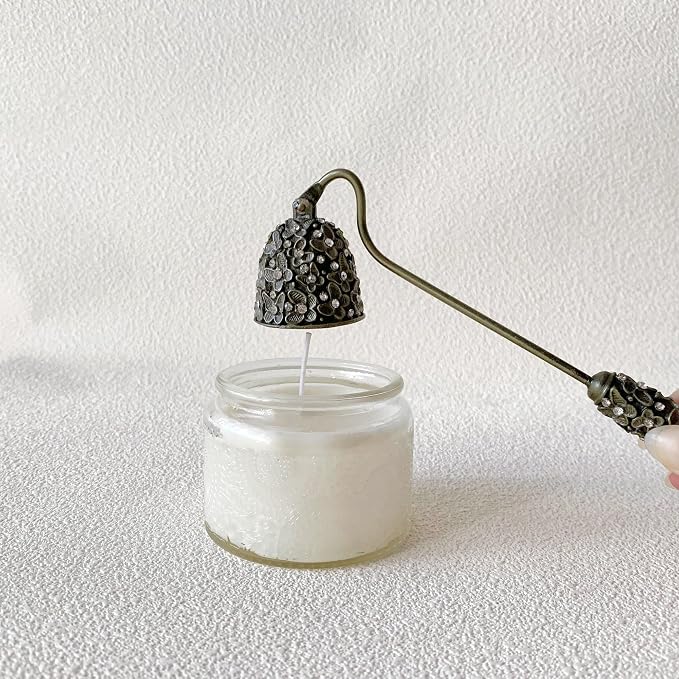 Candle Snuffer, Unique Candle Extinguisher Snuffer, Decorative Candle Extinguisher Metal Candle Tool