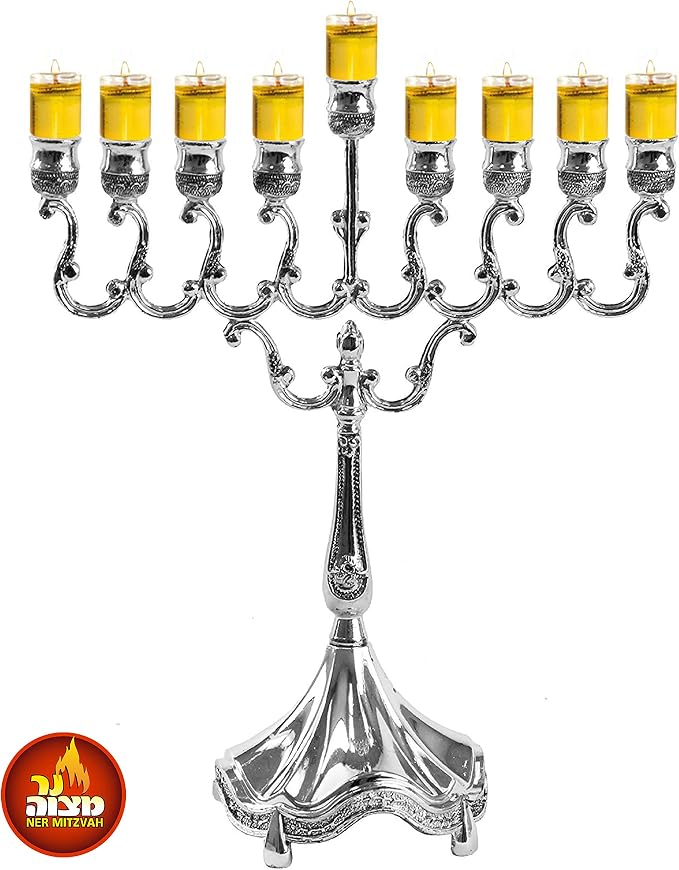 Ner Mitzvah Round Floating Wicks, Cotton Wicks and Cork Disc Holders for Oil Cups, Bonus Wick Removal Tweezers - 100 Count (Approx)