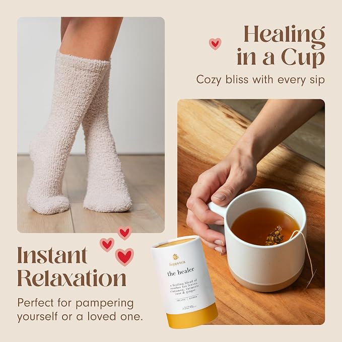 Unboxme Deluxe Birthday Care Package for Women - Fluffy Socks, Mug, Lemon & Ginger Tea Set, Scented Candle & Greeting Card - Birthday Gift Boxes for Women - Birthday Sets for Women Gift