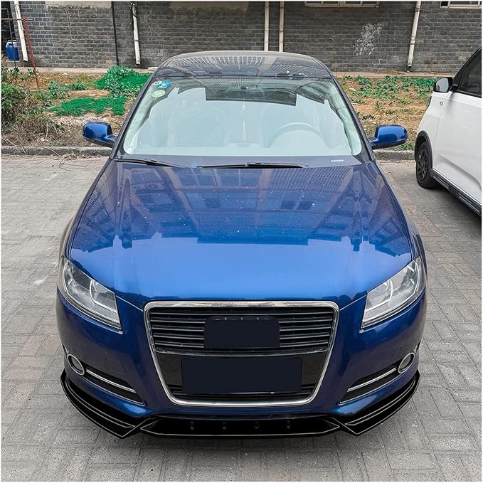 For Audi A3 8P Standard Version 2008-2012 Front Bumper Lip Splitter Diffuser Body Kit Car Spoiler Accessories