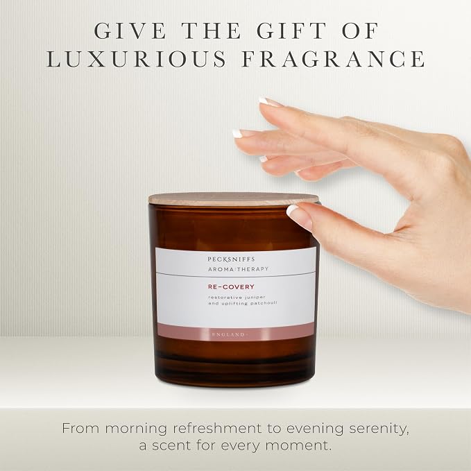 Pecksniff's Amber Re-Covery Candle | 3 Wicks, 550g/19.40oz