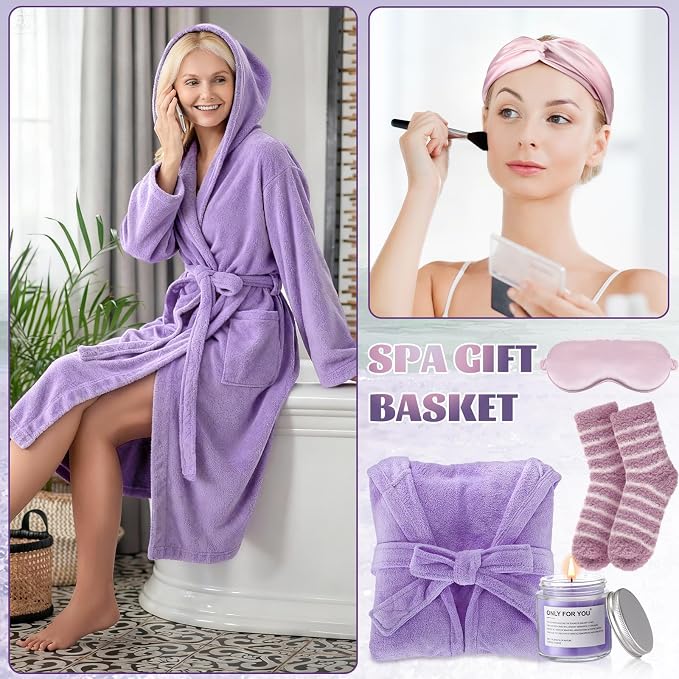 11 Pcs Birthday Gift for Women Mother Gifts Set Spa Gift Baskets for Women Get Well Care Package for Mom Her Wife Friend