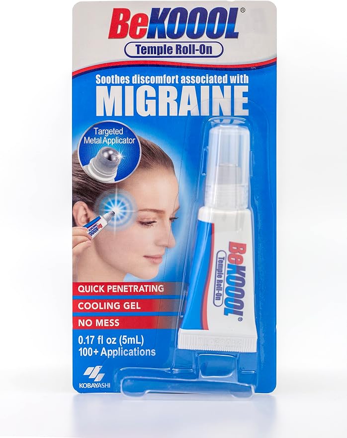 BeKoool Migraine Roll-On Gel, 1 Count