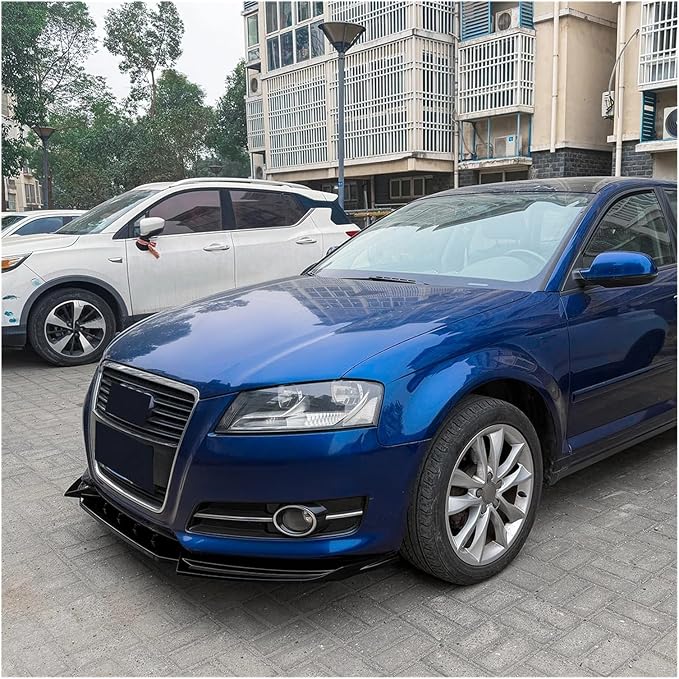 For Audi A3 8P Standard Version 2008-2012 Front Bumper Lip Splitter Diffuser Body Kit Car Spoiler Accessories