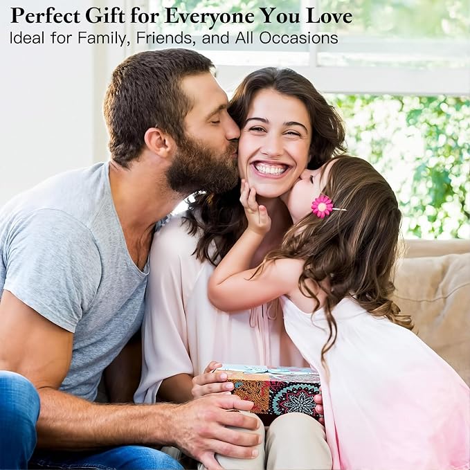 YINUO Scented Candle Gift Set for Women, 4 Pack Long-Lasting Scented Soy Wax Candles with Lavender, Fig, Lemon & Spring, Aromatherapy Candle for Relaxing, Gifts for Women, Mom & Home Décor