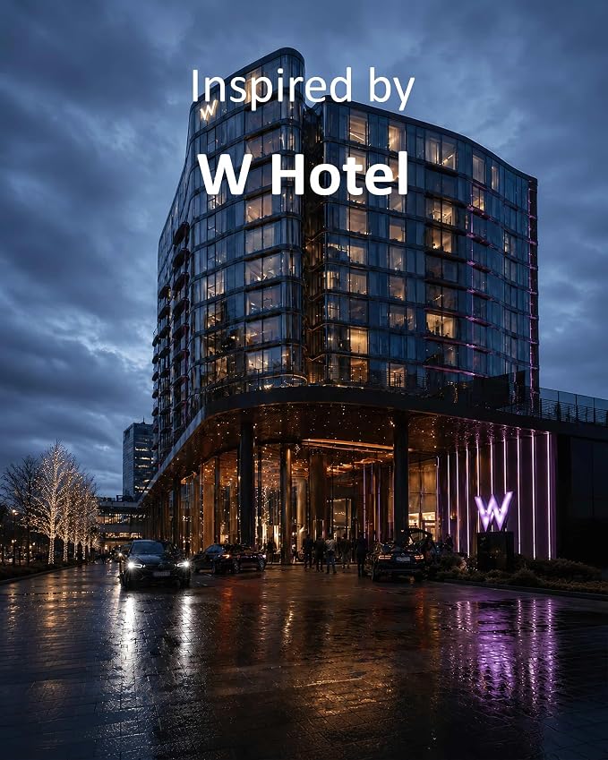 24K Hotel Diffuser Oil Inspired by W Hotel – Fragrance & Essential Oil Blend for Waterless & Cold Air Diffusers – Citrus, Lemongrass, Jasmine – Long-Lasting Aroma – Aromatherapy – 4 Fl Oz Glass Bottle