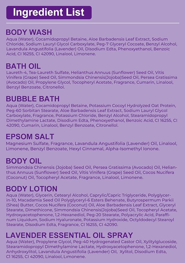 Spa Gifts for Women,Bath Body Care Wash Christmas Gifts Baskets for Women,Relaxation Calming Lavender Spa Set Home Self Care Shower Kit Birthday Valentines Stocking Stuffers for Mom Wife Sister