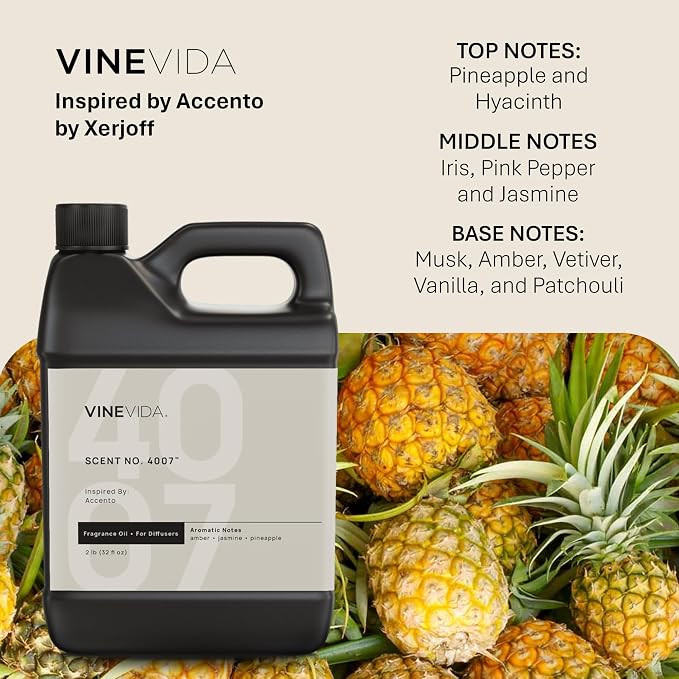 VINEVIDA [32 Oz] Inspired by: Accento; Diffuser Oil Refill | Premium Scent Diffuser Oil for Home | Non-Toxic Fragrance