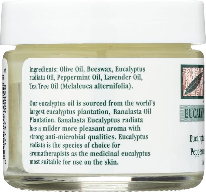 Tea Tree Therapy Eucalyptus Australian Chest Oil, Lavender Peppermint and Tea Tree, 2 Ounce,80050