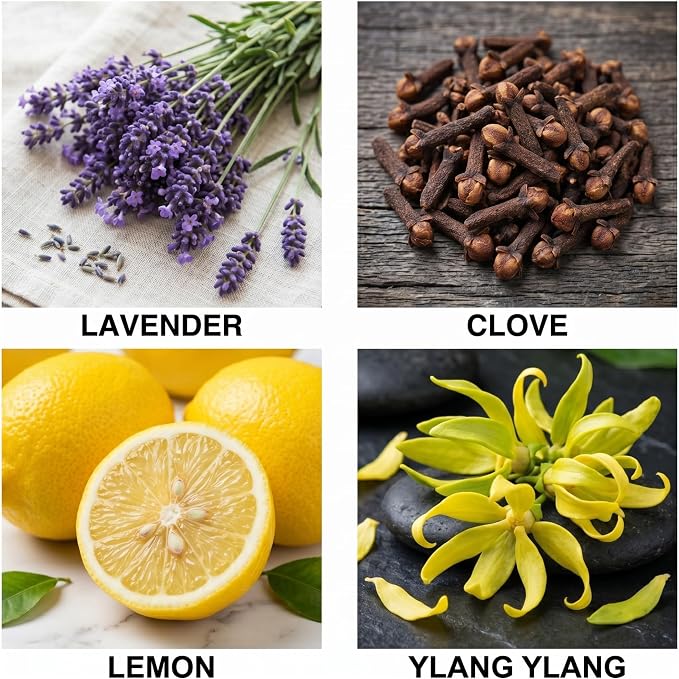 Calming Essential Oil Blend, 100% Natural Aromatherapy Grade, 10ml / 0.34 Fl Oz (Midnight Bloom)