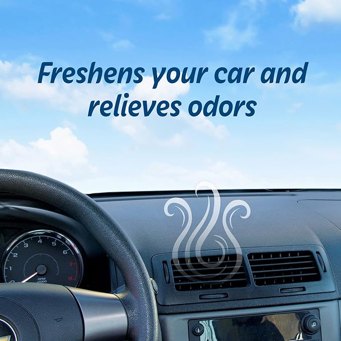 Refresh Your Car Air Freshener, Odor Eliminator, Set of 2 Mini Car Oil Diffusers, Hawaiin Sunrise Scent, Refresh Your Car (Pack of 2)