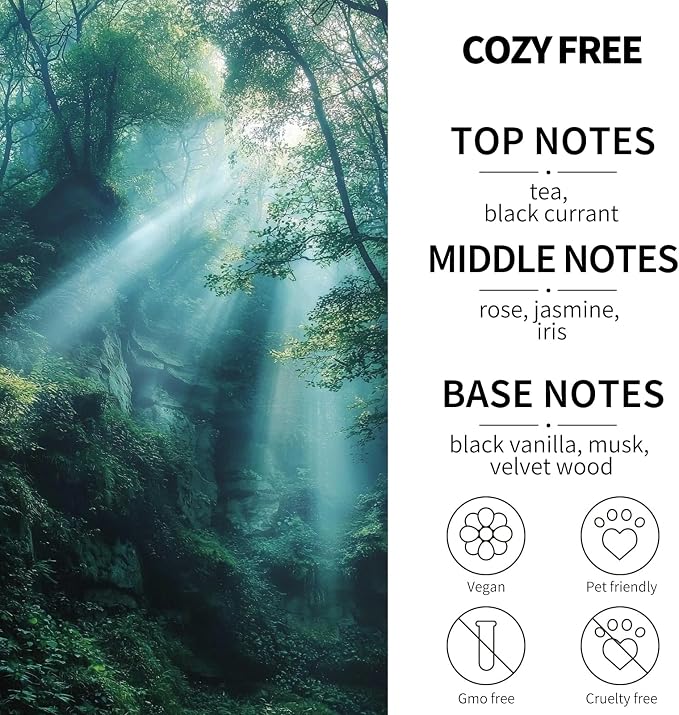 2-Pack Car Fresheners Long Lasting & Car Deodorizer - Cozy Free Hanging Car Air Freshener for Men and Women, Car Necessities & Scent Diffuser by VUTOLLOSA