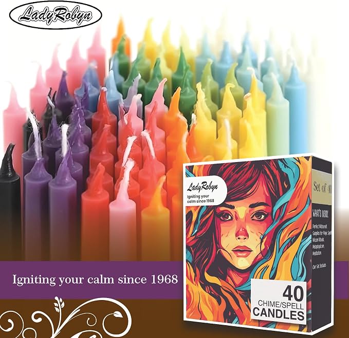 Spell Candles (40 Candles) - One Shipping Charge!