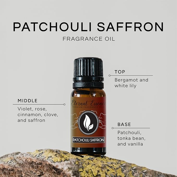 Patchouli Saffron - Premium Grade Fragrance Oils - 10ml - Scented Oil