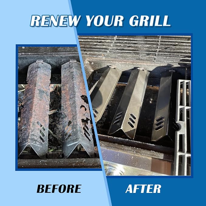 Heat Plate Shield for Dyna-glo DGF510SBP DGF493BNP DGF510SSP DGB515 DGB610SSP Grill Parts, Backyard GBC1460W GBC1349W BY13-101-001-12, BHG BH13-101-099-01 Replacement Parts, Uniflame GBC1059WB Parts