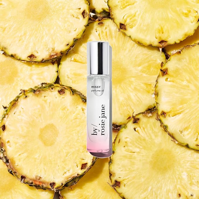 By Rosie Jane Fragrance Oil (Missy) - Clean Fragrance for Women - Notes of Coconut, Green Mandarin, Pineapple and Frangapani - Paraben-Free, Vegan, Cruelty-Free, Phthalate-Free (7ml)