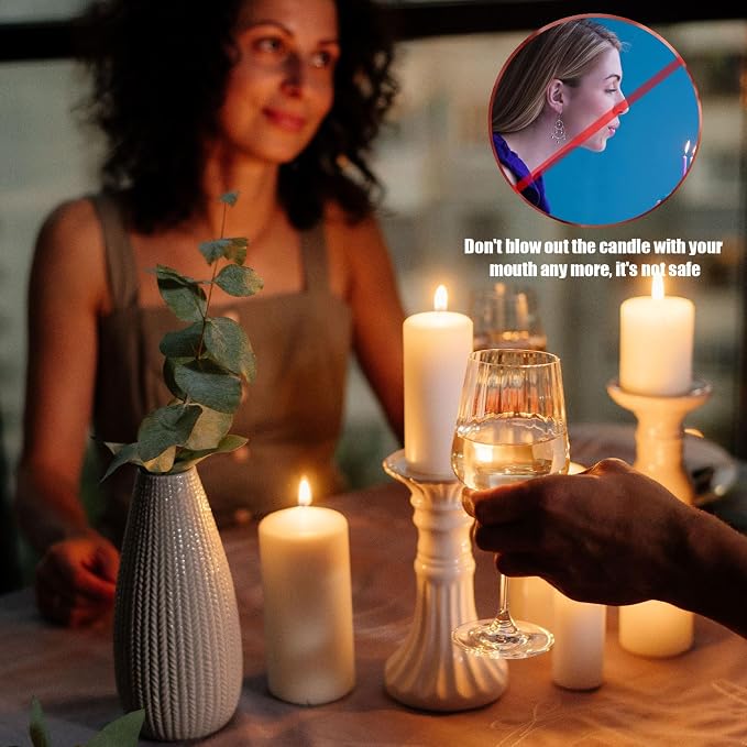 Candle Snuffer, Unique Candle Extinguisher Snuffer, Decorative Candle Extinguisher Metal Candle Tool