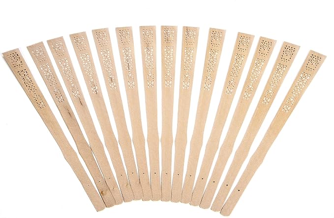 Hosley 14 Pcs Reed Diffuser Sticks 12.5 Inch Natural Rattan Replacement Reeds, Farmhouse Aroma Diffuser Sticks for Fragrance Oil, Home Décor & Aromatherapy