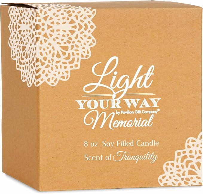 Pavilion Gift Company - Stars in the Sky - 8 oz -100% Soy Wax Candle Scent: Tranquility