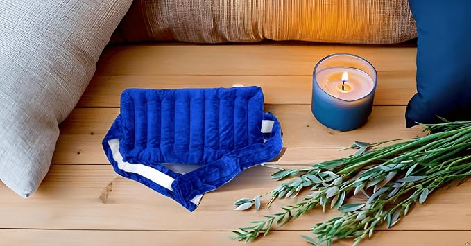 Nature's Approach Aromatherapy Belted Lumbar Wrap | Hot or Cold Therapy with a Soothing Blend of 12 Natural Herbs | Microwave and Freezer Safe