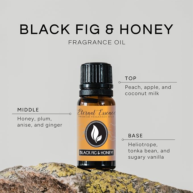 Black Fig & Honey - Premium Grade Fragrance Oils - 10ml - Scented Oil