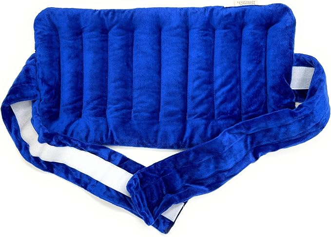 Nature's Approach Aromatherapy Belted Lumbar Wrap | Hot or Cold Therapy with a Soothing Blend of 12 Natural Herbs | Microwave and Freezer Safe