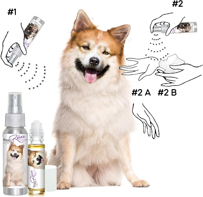 The Blissful Dog Icelandic Sheepdog Relax Dog Aromatherapy, 2.67-Ounce Spray
