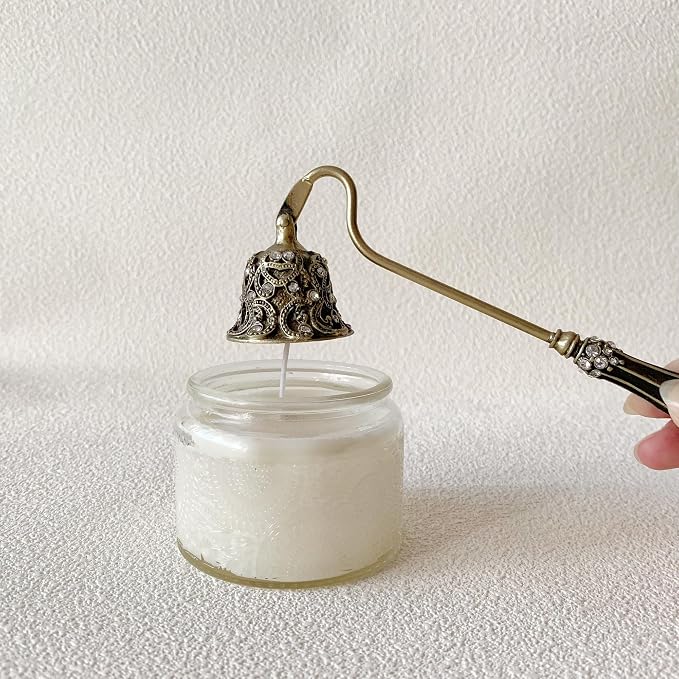 Candle Snuffer, Unique Candle Extinguisher Snuffer, Decorative Candle Extinguisher Metal Candle Tool