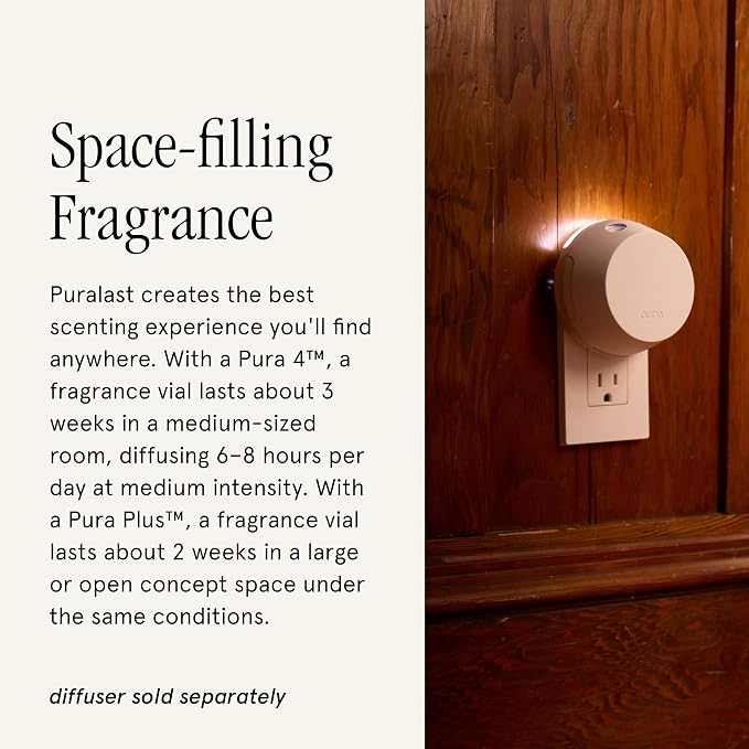 Pura Smart Home Scent Refill - Long-Lasting Premium Fragrance per Refill - Clean Diffuser Fragrance for Home, Office & Apartment - 2 Pack, Yuzu Citron