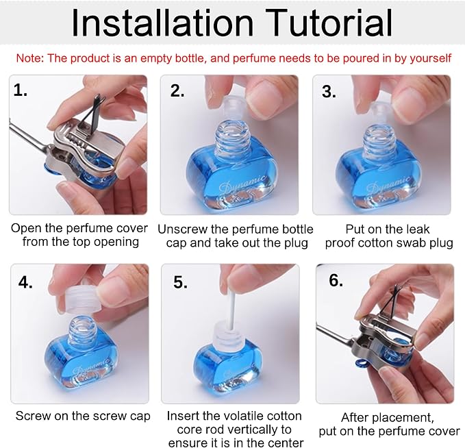 2025 Guitar Car Air Freshener Diffuser Vent Clip Perfume Mini Portable Diffuser Automobile Dashboard Decoration Automobile Air Conditioner Decoration(no perfume) (golden, medium,Without perfume)