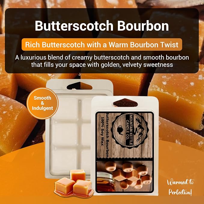 Mountain Kettle Wax Melts, Wax Melt Warmer Cubes, Wax Warmer Cubes, Pack of 5 (Cofee Pack)