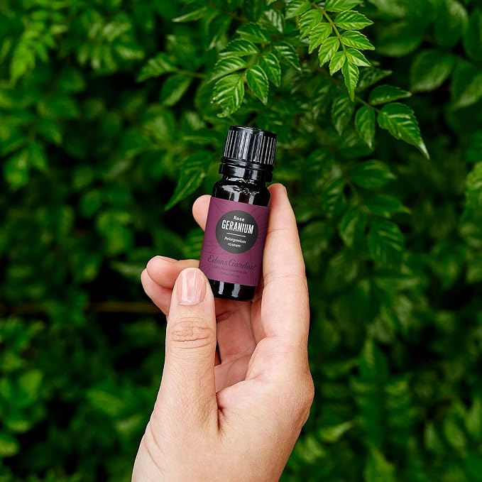 Edens Garden Geranium- Rose Essential Oil- 100% Pure Premium Grade, Undiluted, Natural, Therapeutic, Aromatherapy, The Best for Diffuser, Face, Candle, Hair 30 ml (1 fl oz)