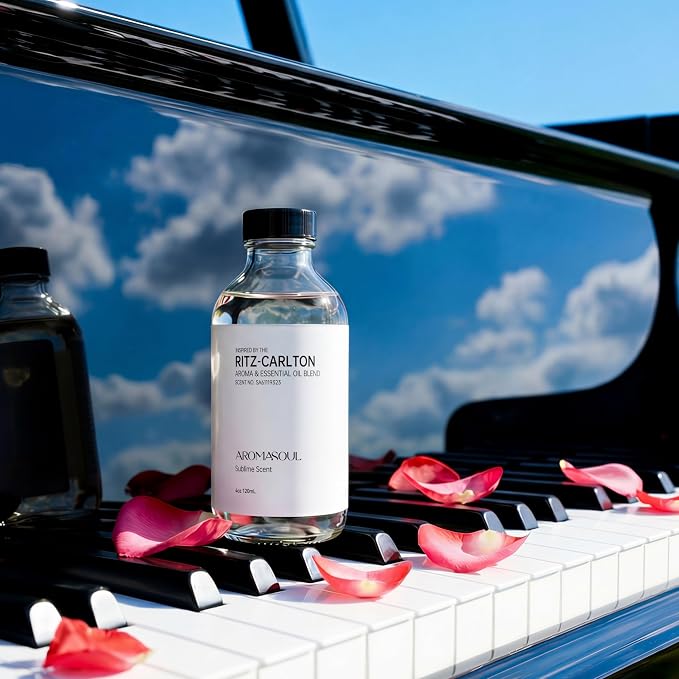 Hotel Diffuser Oil Inspired by Ritz-Carlton Scent - Premium Fragrance Oil No. SA61119323 for Ultrasonic and Waterless Diffuser - 120 mL, 4 fl oz