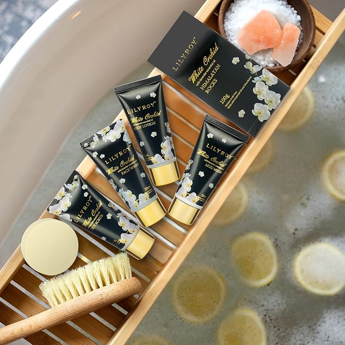 Spa Skin Care Gifts Set - 18Pcs Luxurious Spa Gift Baskets for Women & Men