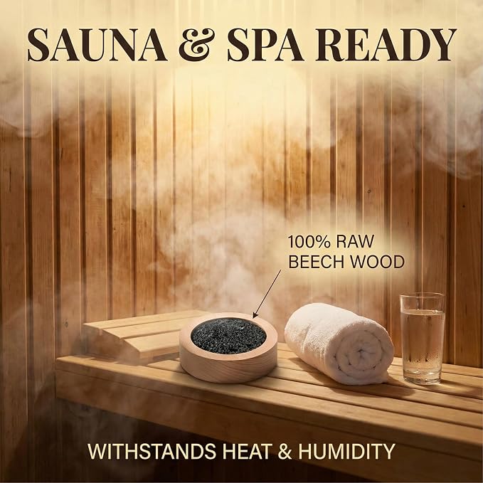 CUIYAKI 2Pcs Essential Oil Diffuser for Desk Office, Passive Lava Rock Diffuser for Aromatherapy, Small Personal Air Freshener for Nightstand, Safe for Sauna & Spa