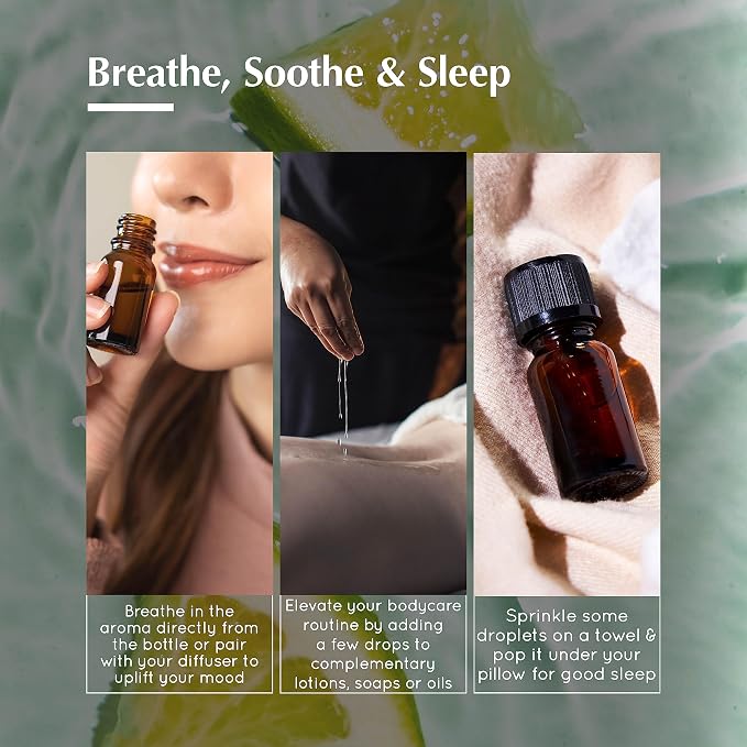 AROMAFUME Bergamot Essential Oil - 100% Natural, Therapeutic Grade Essential Oils - Pure, Soothing Aromatherapy Oil for Home Diffusers - Gifts for Her - 10ml