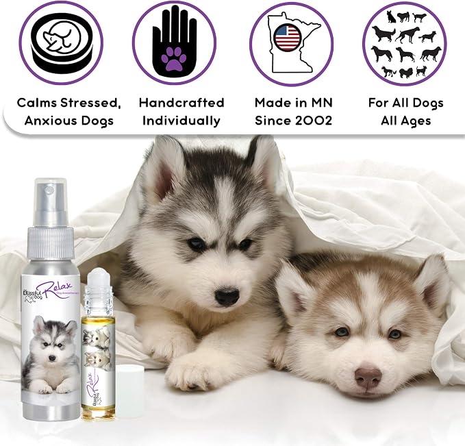 The Blissful Dog Husky Relax Spray Aromatherapy