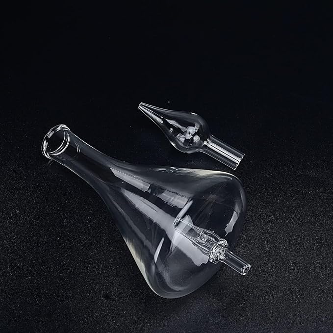 Replacement Glass Bottle for Essential Oil Nebulizer Diffuser – Aromatherapy Glass Reservoir for Diffuser